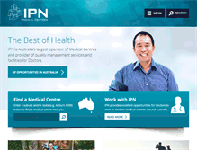 Tablet Screenshot of ipn.com.au