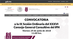 Desktop Screenshot of ipn.mx