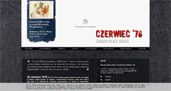 Desktop Screenshot of czerwiec76.ipn.gov.pl